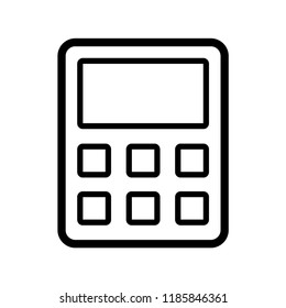 Calculator Icon Vector. EPS 10.
