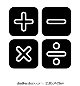 Calculator Icon Vector. EPS 10.