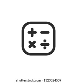 calculator icon vector eps 10