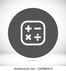calculator icon vector eps 10