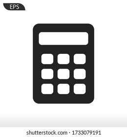 Calculator icon vector eps 10