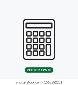 Calculator Icon Vector EPS10 , accounting