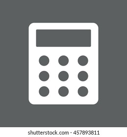 calculator Icon, vector, icon flat
