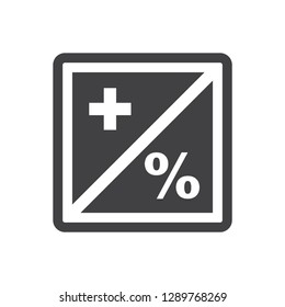 Calculator Icon Vector flat design style