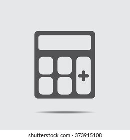 Calculator Icon vector flat design