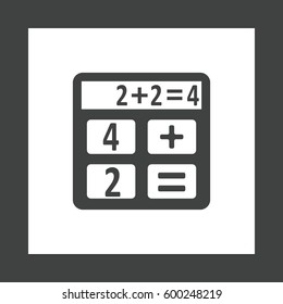 Calculator Icon Vector flat design style
