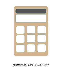 calculator icon vector graphic illustration