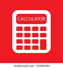 calculator Icon Vector Illustration
