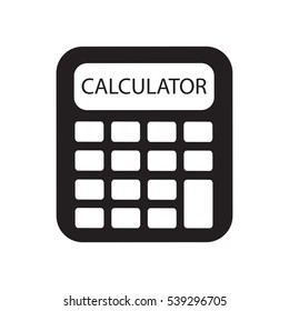 calculator Icon Vector Illustration