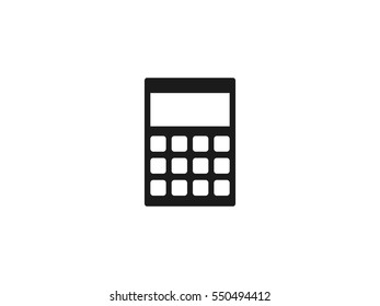Calculator icon vector illustration