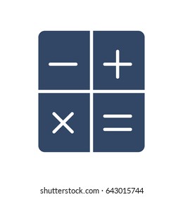 Calculator Icon Vector Illustration