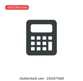 Calculator Icon Vector Illustration Design