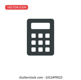 Calculator Icon Vector Illustration Design