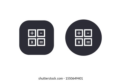 Calculator icon vector illustration design. Scalable vector design