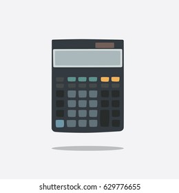Calculator icon, vector illustration design. Education objects collection.