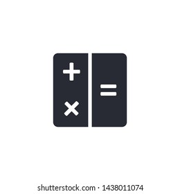 Calculator Icon Vector Illustration Eps