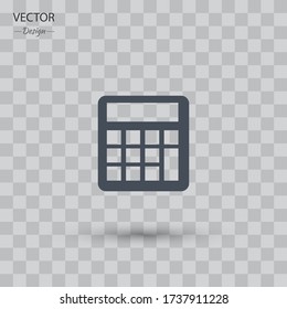 Rechner Icon Vector Abbildung EPS 10.
