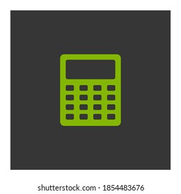 calculator icon. Vector illustration EPS 10.