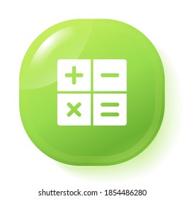 calculator icon. Vector illustration EPS 10.