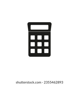 Calculator icon. Vector illustration. EPS 10.