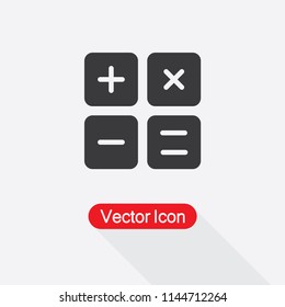 Calculator Icon Vector Illustration Eps10