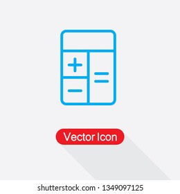 Calculator Icon Vector Illustration Eps10