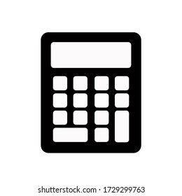 Calculator icon, vector illustration. Flat design style. vector calculator icon illustration isolated on white background, calculator icon Eps10. calculator icons graphic design vector symbols.