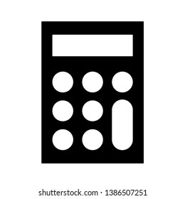 Calculator Icon Vector Illustration Logo Template