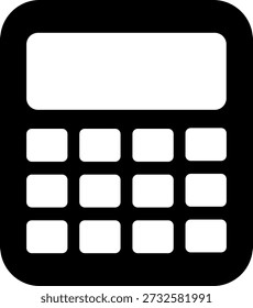 calculadora ícone vetor ilustração logotipo design