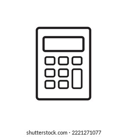 Calculator icon vector illustration simple design