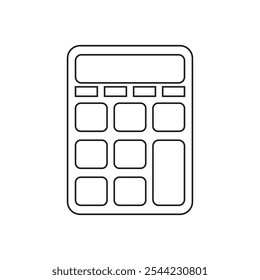calculator icon vector illustration simple design