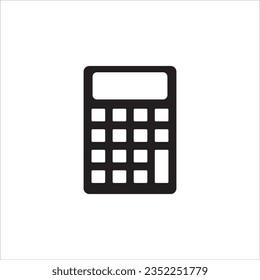 calculator icon vector illustration symbol
