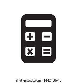 calculator icon vector illustration template