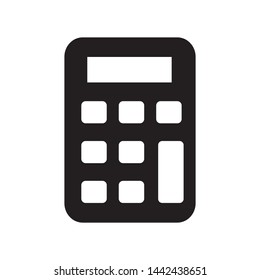 calculator icon vector illustration template