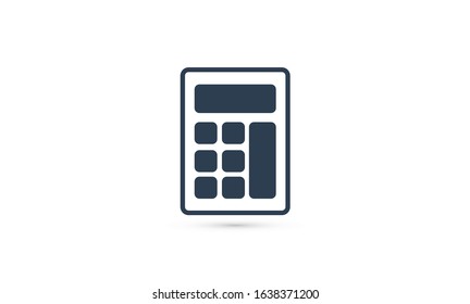 calculator icon, vector illustration. vector illustration. Web design icon
