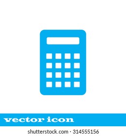 calculator Icon. Vector icon isolated