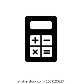 Calculator icon vector logo illustration
