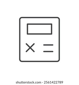 Calculator icon Vector logo set flat