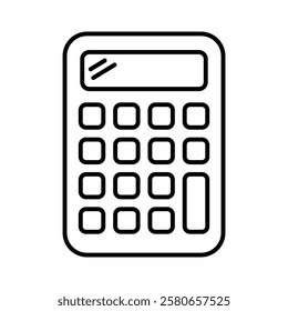 Calculator icon Vector logo set flat