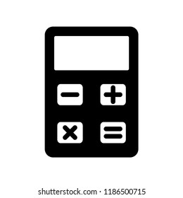Calculator icon vector logo template