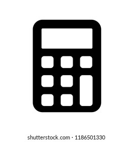 Calculator icon vector logo template