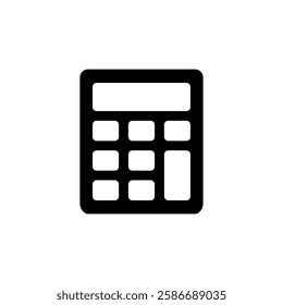 Calculator Icon Vector Logo Template