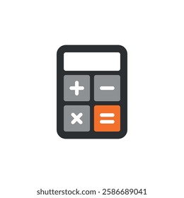 Calculator Icon Vector Logo Template