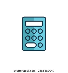 Calculator Icon Vector Logo Template