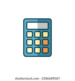 Calculator Icon Vector Logo Template