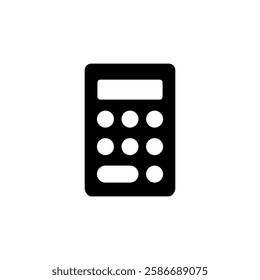 Calculator Icon Vector Logo Template