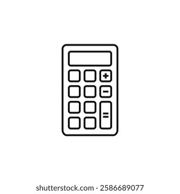 Calculator Icon Vector Logo Template