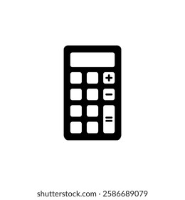 Calculator Icon Vector Logo Template