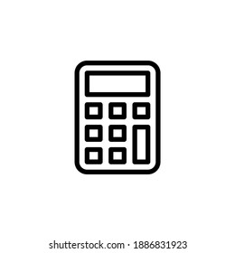 
Calculator icon in vector. Logotype
