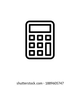 
Calculator icon in vector. Logotype